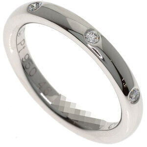 VAN CLEEF & ARPELS Silver Diamond Ring #46